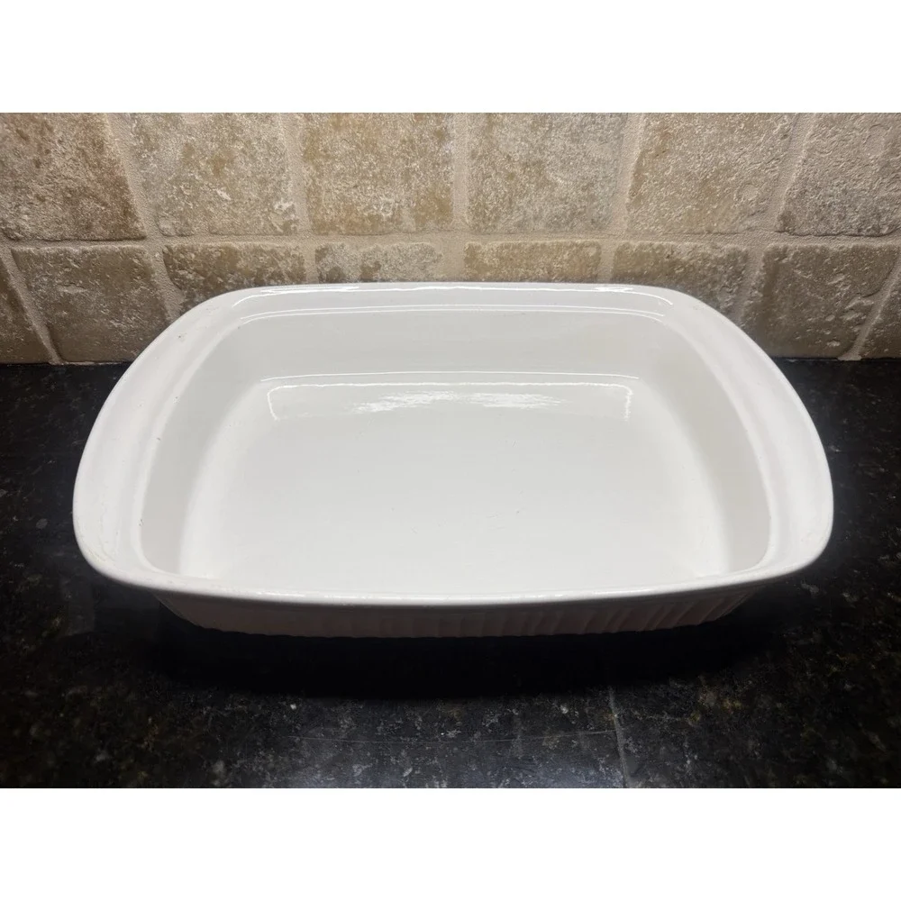 Corning Ware French‎ White Stoneware 9 x 13